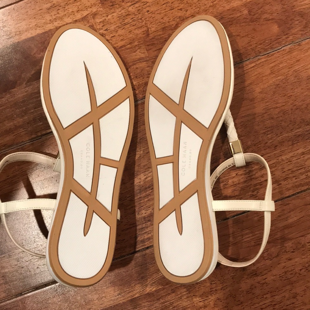 Cole Haan white sandals - Picture 2 of 3